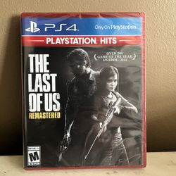 Last Of Us Remastered *SEALED*
