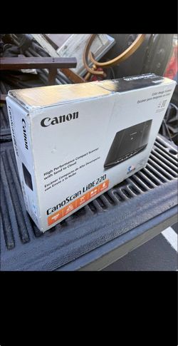 Canon cano scan Lide 220 color image scanner