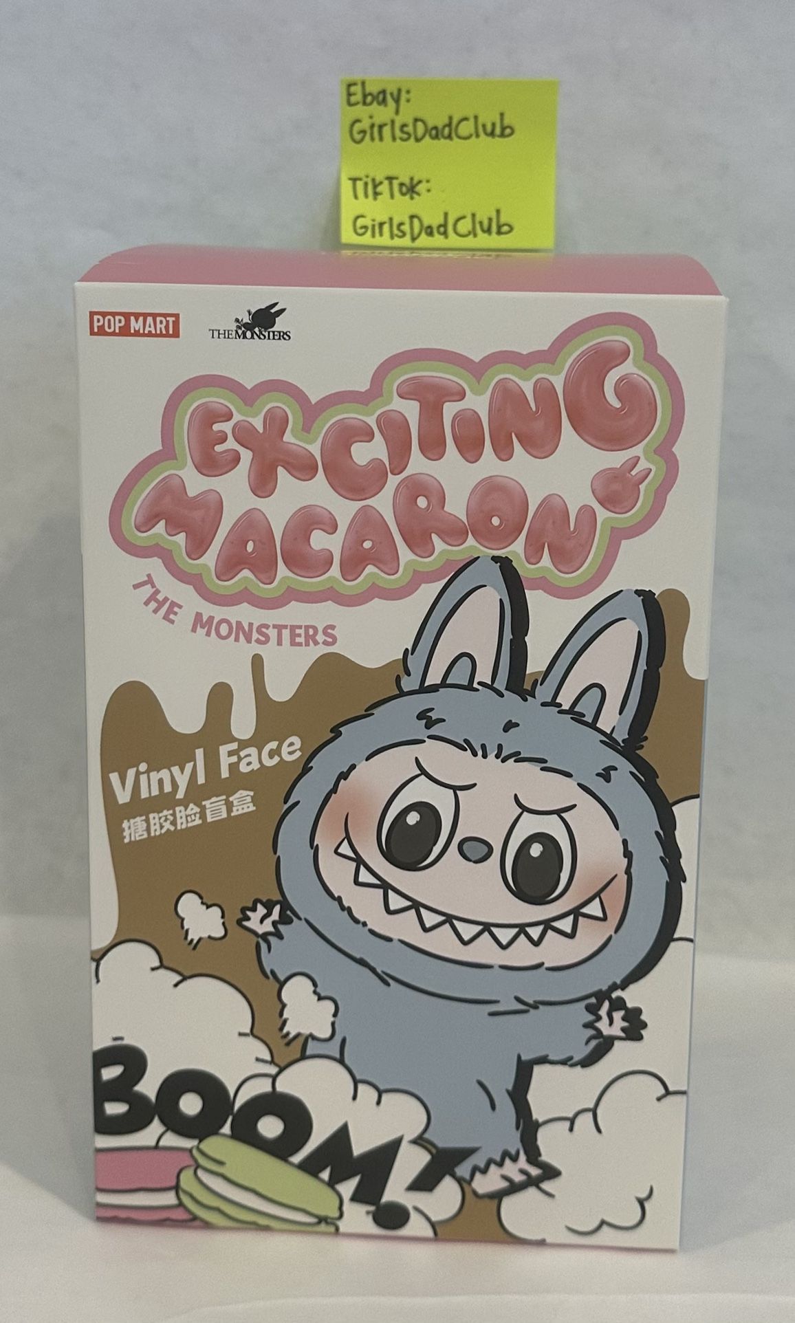 Authentic Exciting Macaron Labubu The Monsters Blind Box