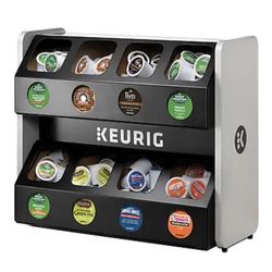 Keurig Premium 8-Sleeve K-Cup Pod Merchandiser Storage Rack 