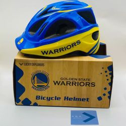 Golden State Warriors Kids Bicycle Helmet Lucky Explorers