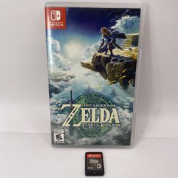 The Legend of Zelda Tears of the Kingdom - Nintendo Switch CIB Tested Authentic