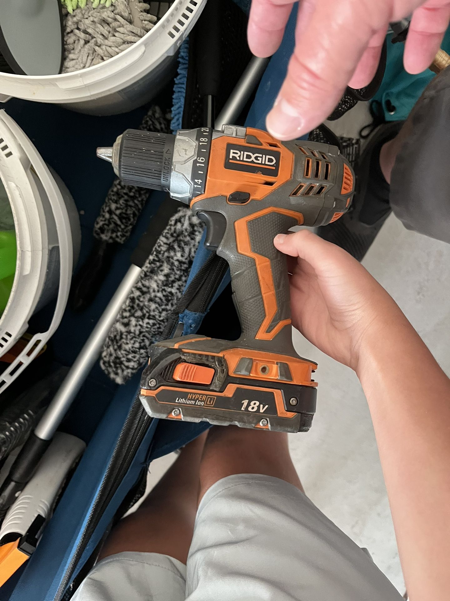 Rigid Drills And A Saw