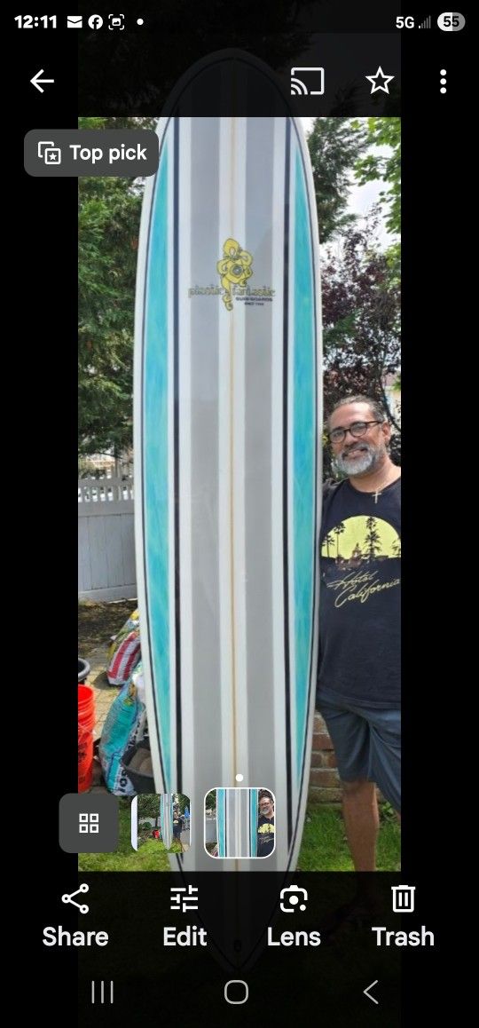 Plastic Fantastic Surfboard