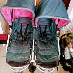Girls Double Stroller 