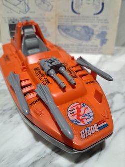 Vintage 1986 GI JOE Devilfish w/ Blueprint