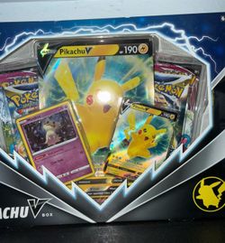 Pokémon TCG Pikachu V Box