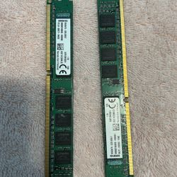 DDR3 4gb ram sticks