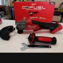 MILWAUKEE FUEL GRINDER M18 NO BATTERY 🔥 NEW 100%