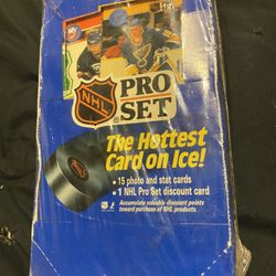 NHL Pro Set 1990 Series 1 SEALED HOCKEY trading Cards