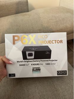 P6X Portable Pico Projector