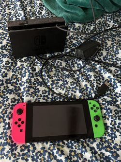 Nintendo Switch For Sale- Control Bumpers And DOCK INCLUDED (not In Photos)