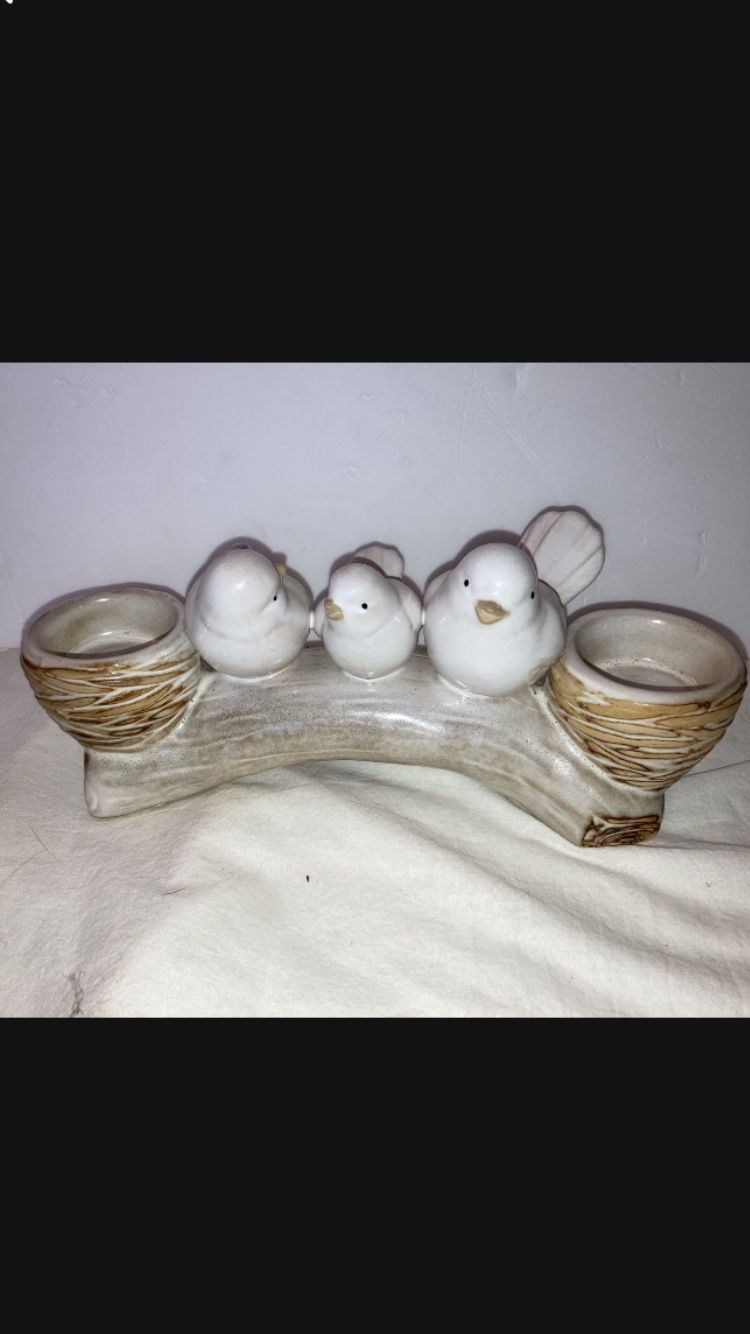 Yankee Candle Nature’s Birds Tea Light Holder