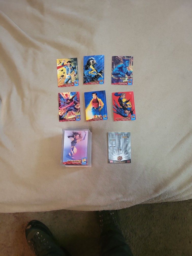 X-Men 94 Fleer Ultra All 150 Cards Perfect Condition