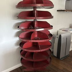 Vintage Rotating Hardware Organizer