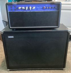 Ceriatone Tweed Twin Amp head with speaker box