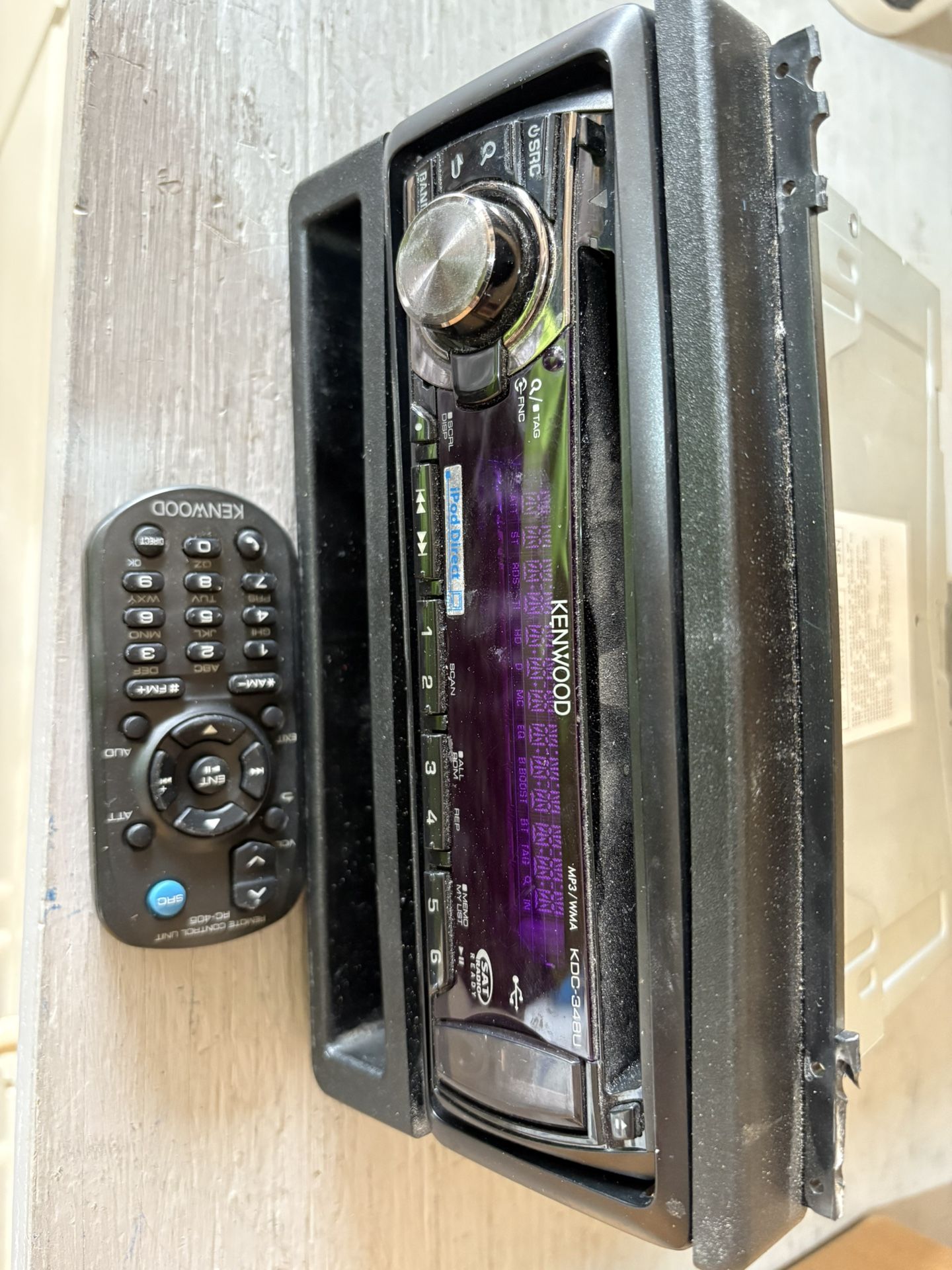 Kenwood KDC-348U CD Player/MP3 Receiver