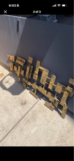 Mid Century Peter Pepper wall sculpture 41 by 15