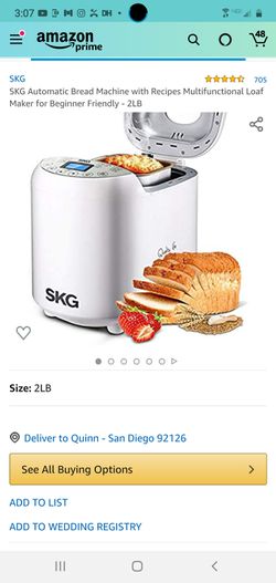SKG Bread Maker Thumbnail
