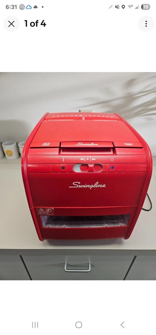 Swingline 1757571 130X Stack and Shred Auto Feed Shredder Super Cross Cut -...