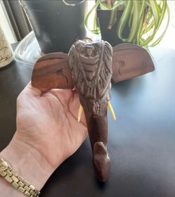 New elephant towel, coat hanger
