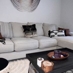 Extra Lg 2 Pc Sectional Sofa 