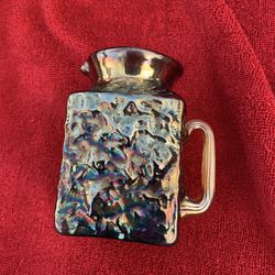 Vintage LAVA GLASS SMALL PITCHER