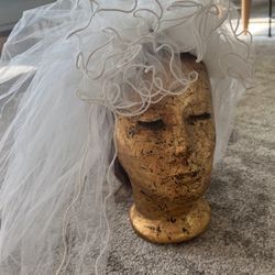 Wedding Veil Made With Fine Tuille