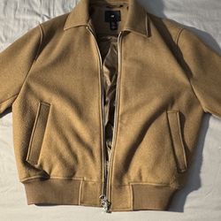 Regular Fit Wool Blend Jacket By H&M