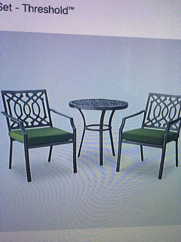 3 Piece Patio Set - Threshold Brand New For Sale In Long Beach, CA 3 Piece Patio Set - Threshold Brand New for Sale in Long Beach, CA - OfferUp - 3 Piece Patio Set - Threshold Brand New For Sale In Long Beach, CA