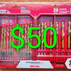 Milwaukee 29Pc. Titanium Drill Bits Set 