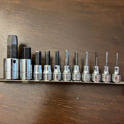 SK Tools Metric Hex Set - 11 Piece 3/8” Drive