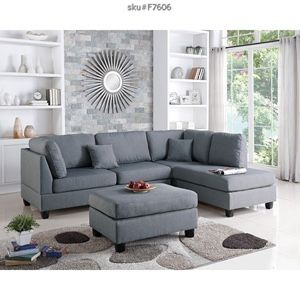  Brand new Sofa/love seat/Sectional/Dining Set/Queen 4pc bedroom set 53 down financing available no credit needed Delviery available  Miriams Furnitur