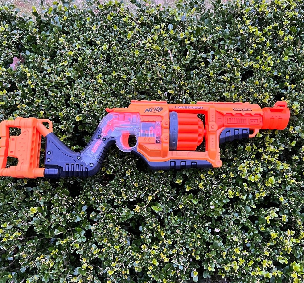 Nerf 12 Shot Doomlands Lawbringer Revolving Blaster Dart Gun Revolver 2169