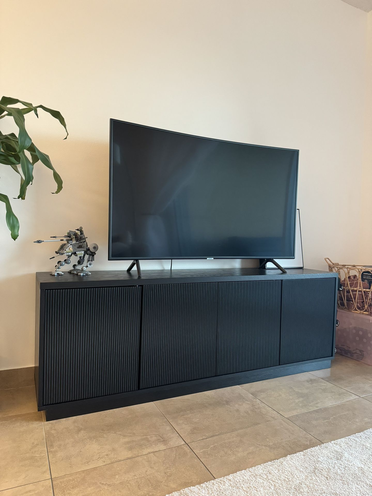 Avichai 70” Black Media Console