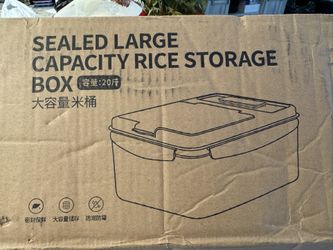 SEALED LARGE CAPACITY RICE STORAGE BOX (3)