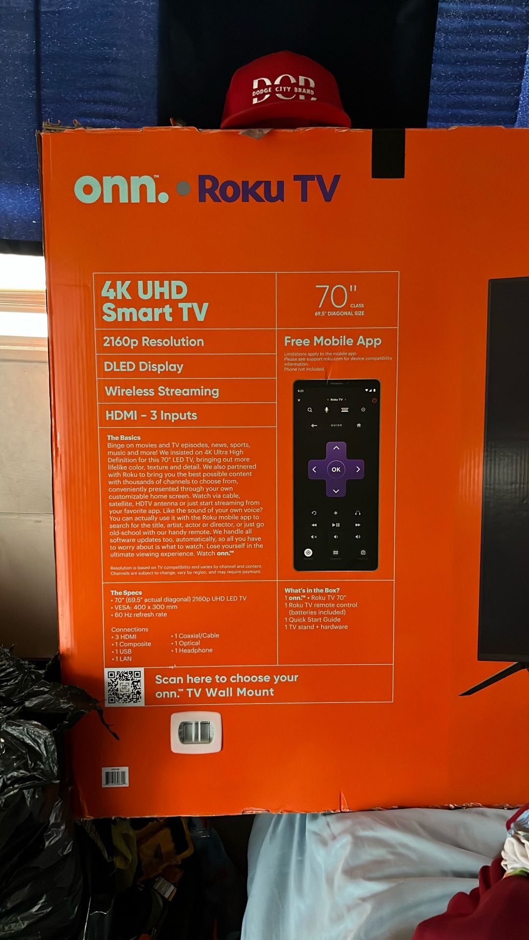 Smart Roku Tv “70”
