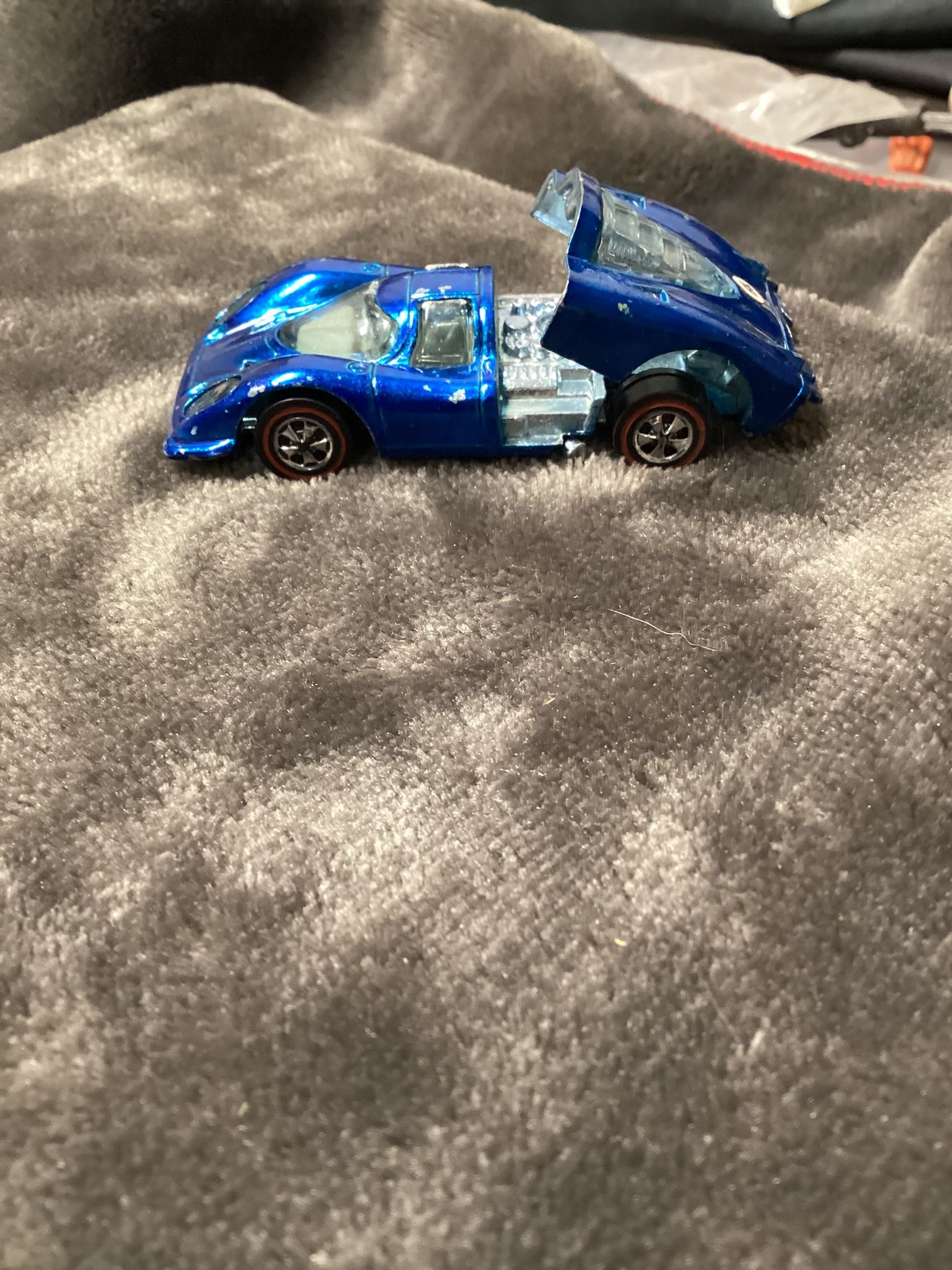 1969 Porsche 917 Blue (uncommon) Hot Wheel 1/64 Scale