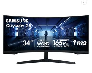 Samsung 34" Odyssey G5 Monitor Gaming