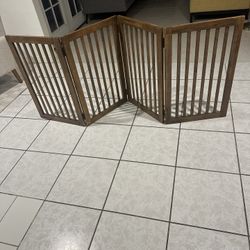 Solid Wood Dog Gate $40