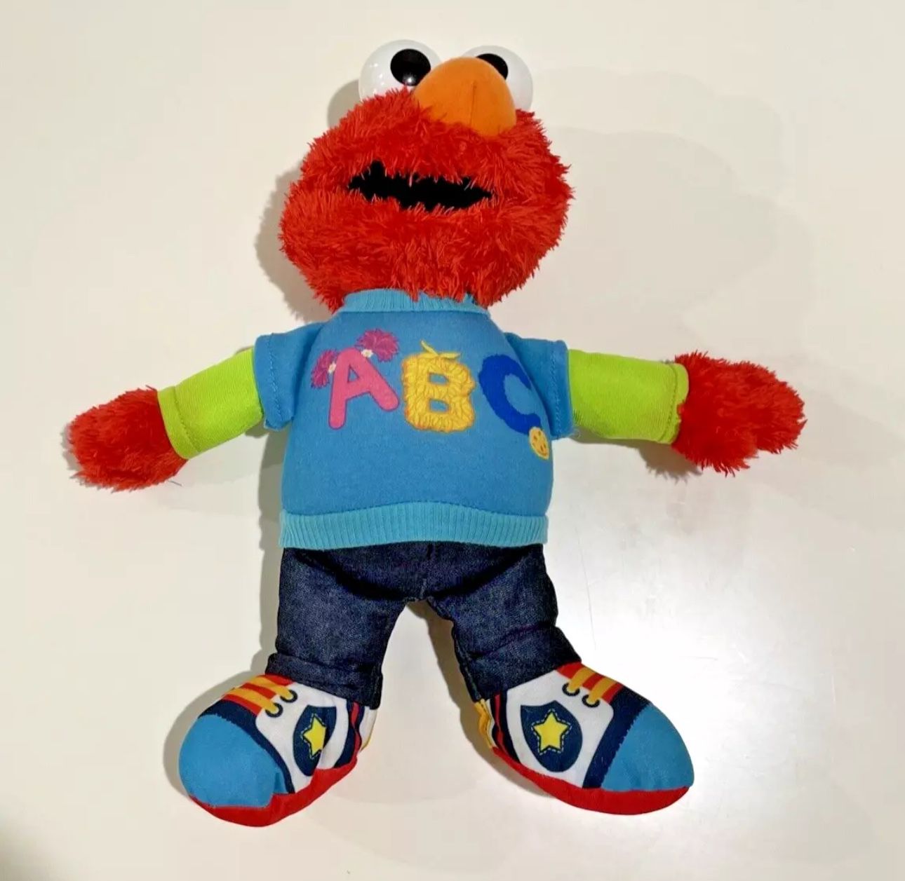 Elmo Sesame Street ABC Talking Singing Plush Educational Stuffed Toy-13 In