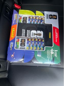 Panini FIFA World Cup 2026 Sticker Album + 10 Packets Box Set Sealed