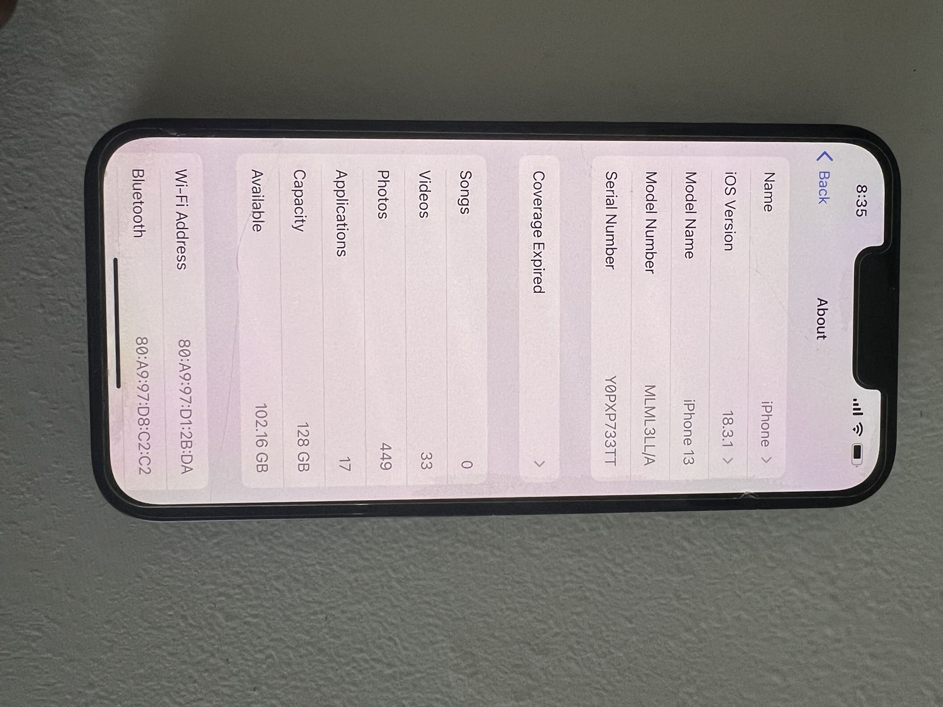 iPhone 13 128gb T-Mobile