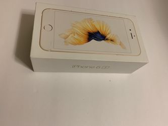 iPhone 6S empty box