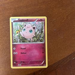 2016 Jigglypuff 65/124  XY Fates Collide Pokemon TCG Card NM