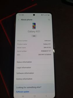 SAMSUNG Galaxy A51 - 128GB - Unlocked - Excellent condition - Wallet case included