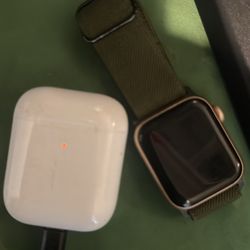 AirPods And Apple Watch 