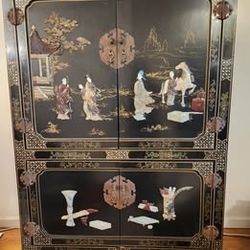 Asian Cabinet, Entertainment Center, TV Stand, Storage