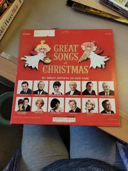 LP Record Great Songs Of Christmas