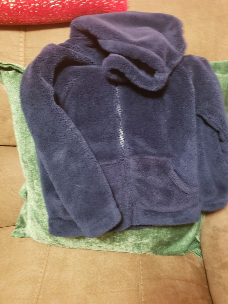 carters cozy blue sweater size 5